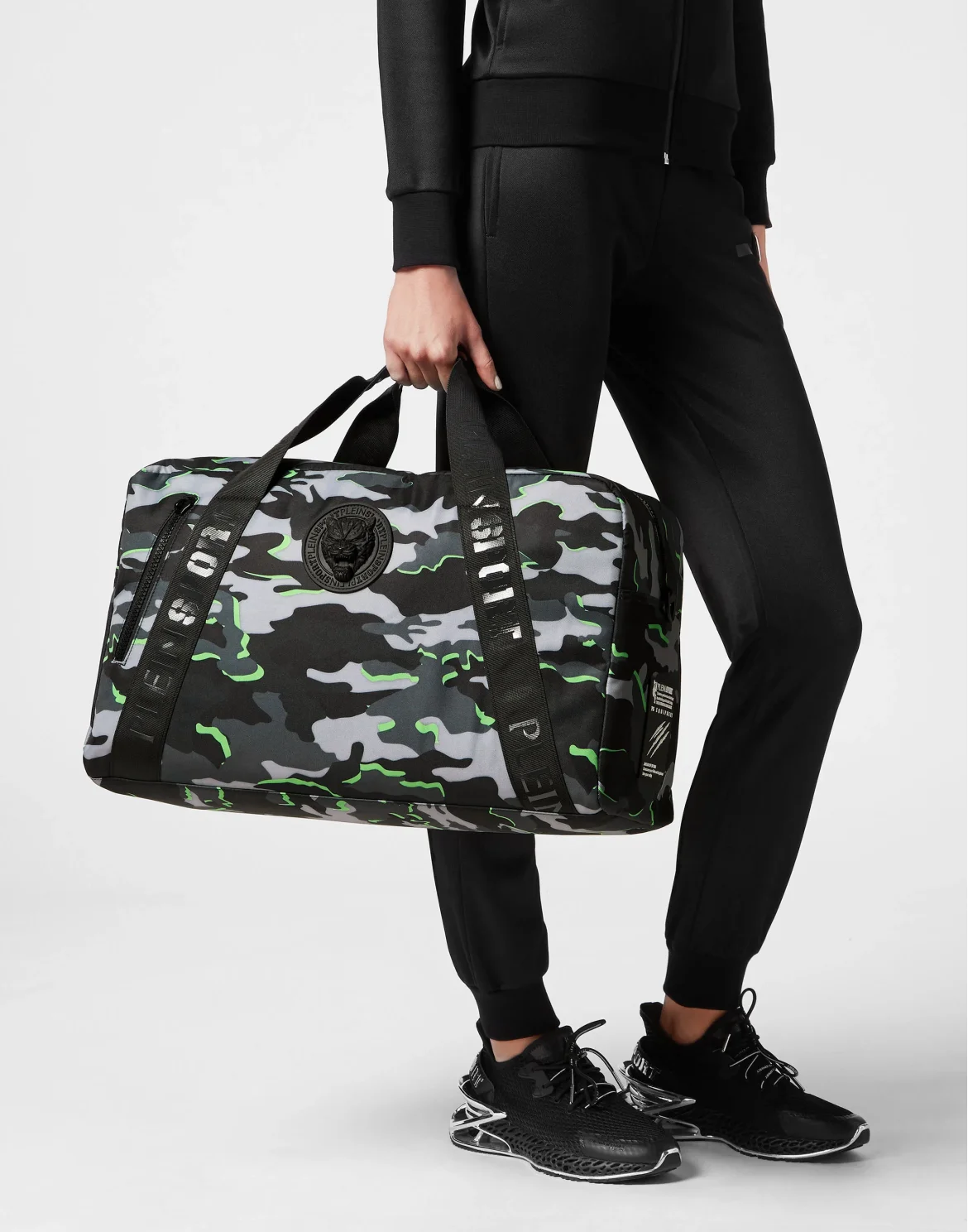 DUFFLE BOSTON NYLON, цвет: Серый