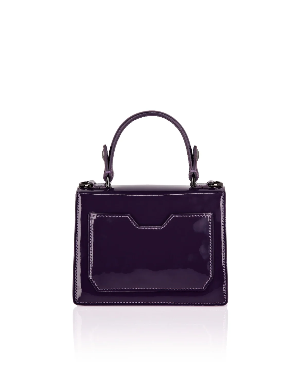 Small Handle Bag Superheroine BROOCHES, цвет: Фиолетовый