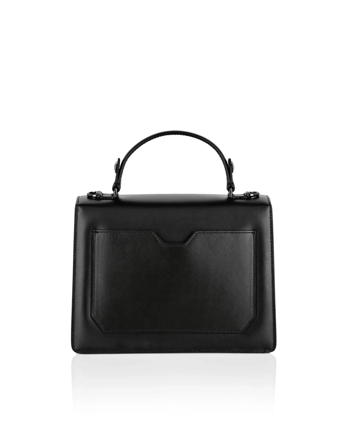 Medium Handle Bag Superheroine FLOWERS, цвет: Черный