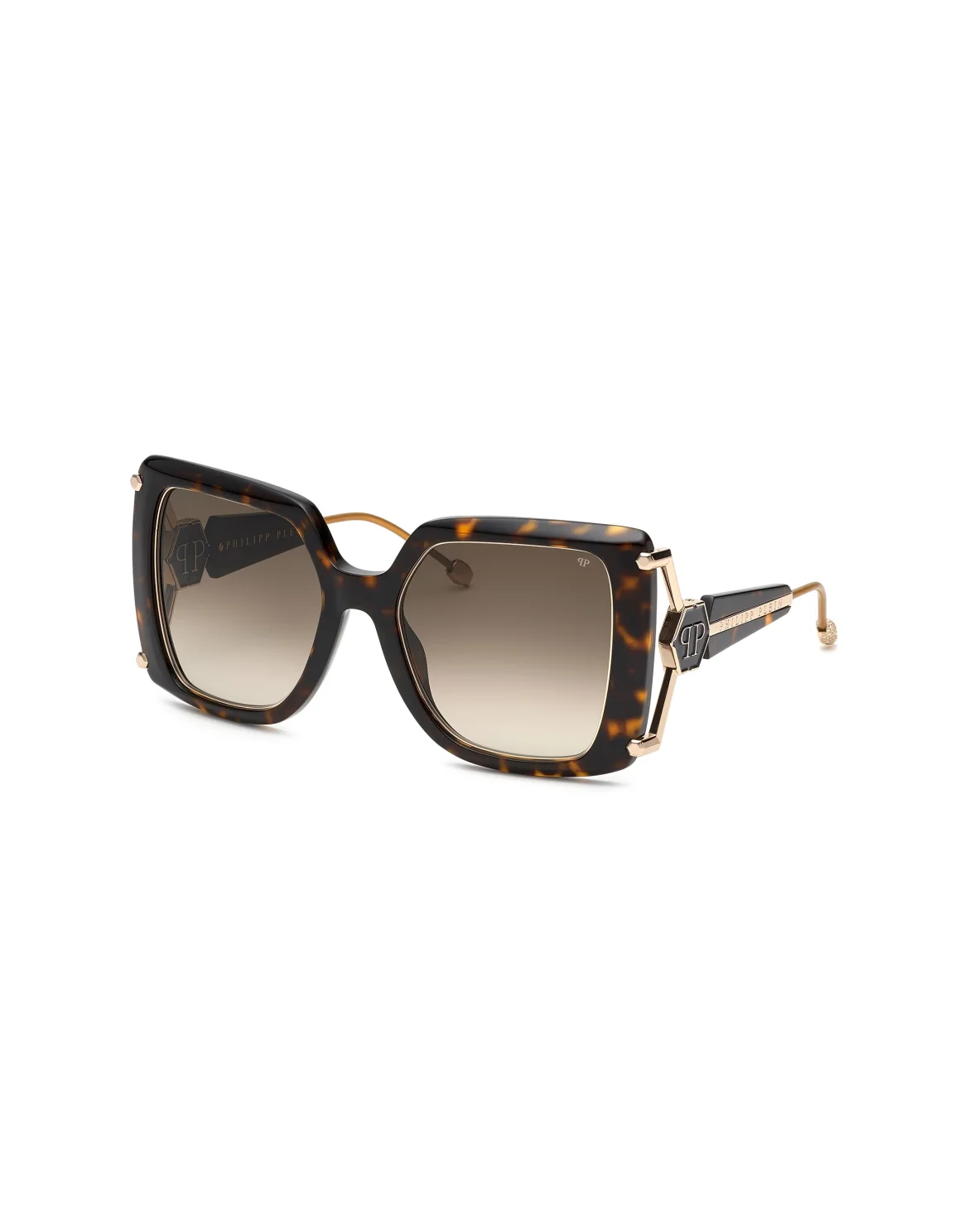 Plein Queen Sunglasses, цвет: Коричневый