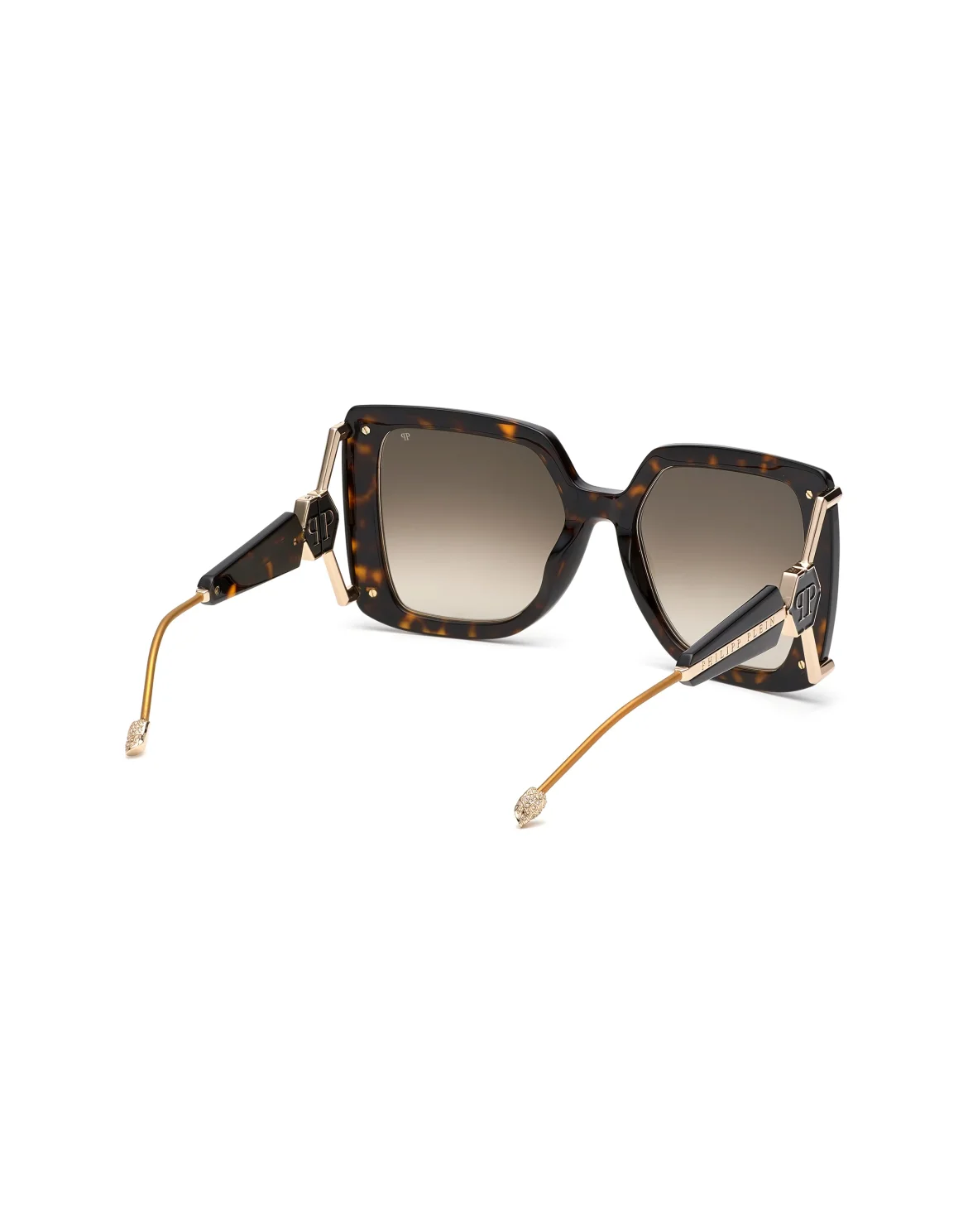 Plein Queen Sunglasses, цвет: Коричневый