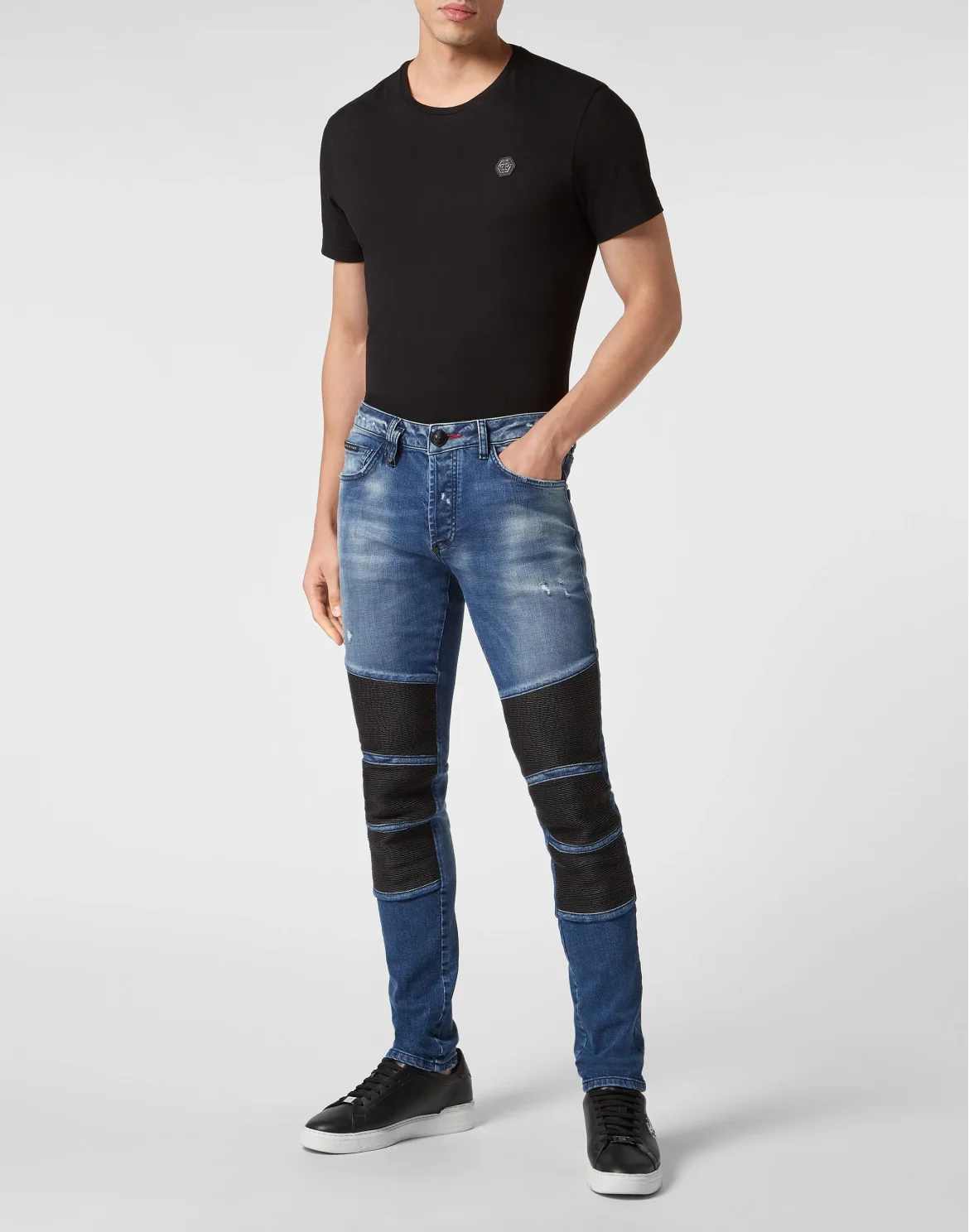 Denim Trousers Super Straight Cut, цвет: Синий
