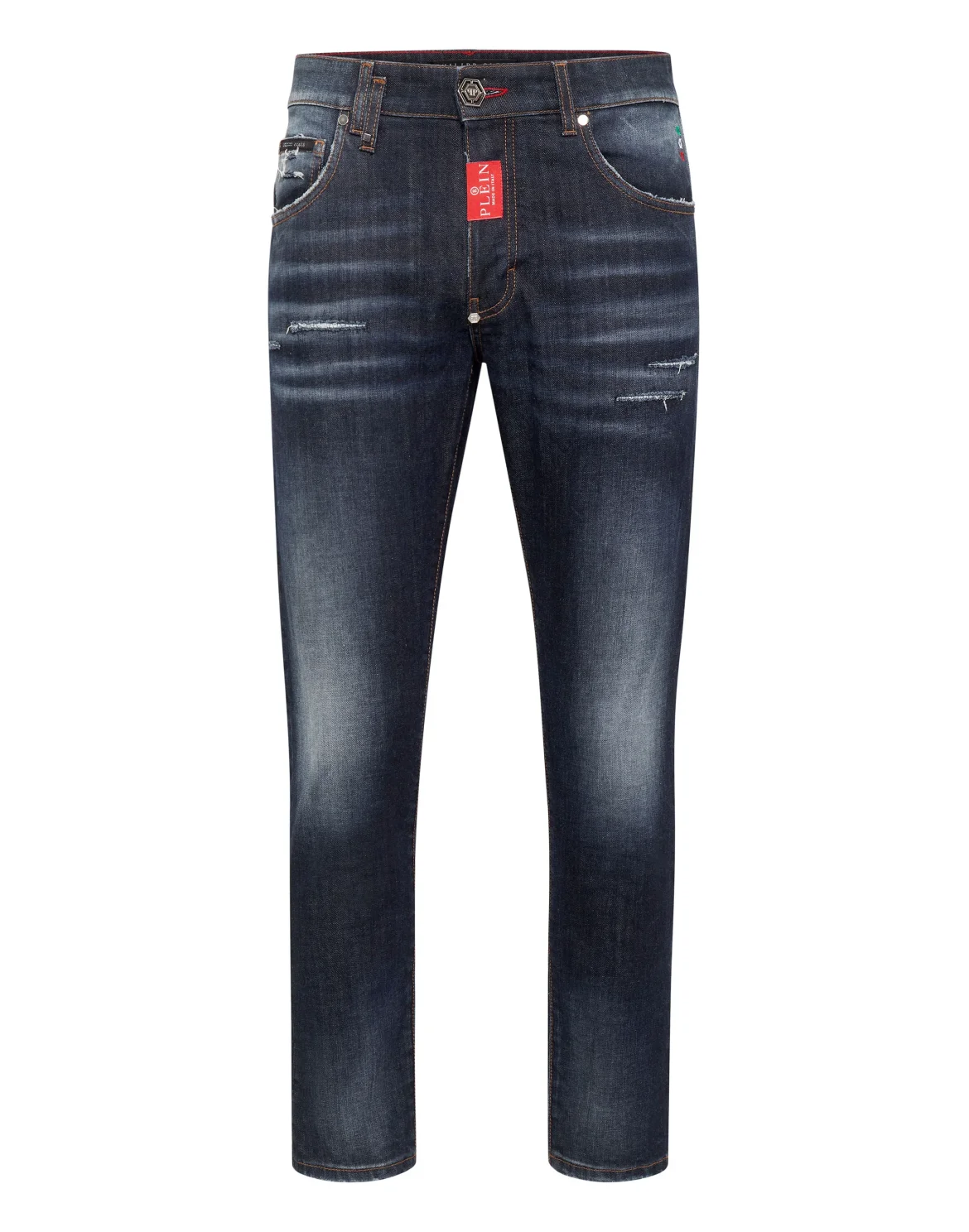Denim Trousers Skinny Fit, цвет: Синий