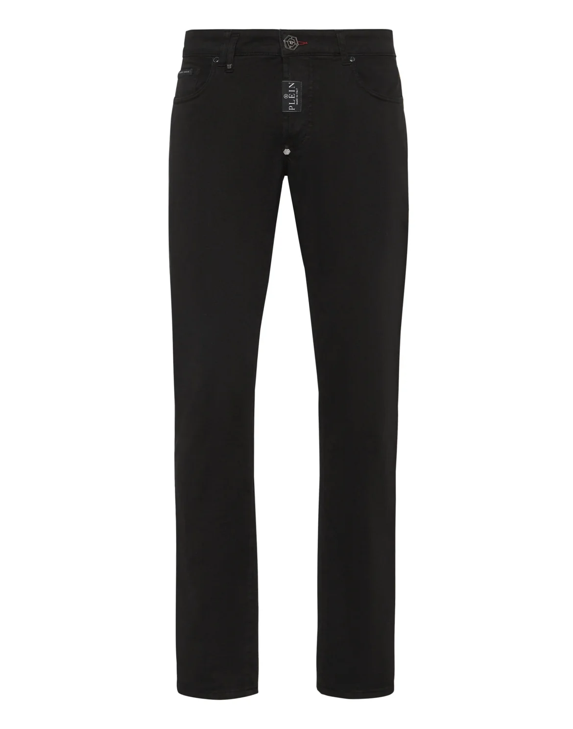 Denim Trousers Super Straight Cut Fit, цвет: Черный