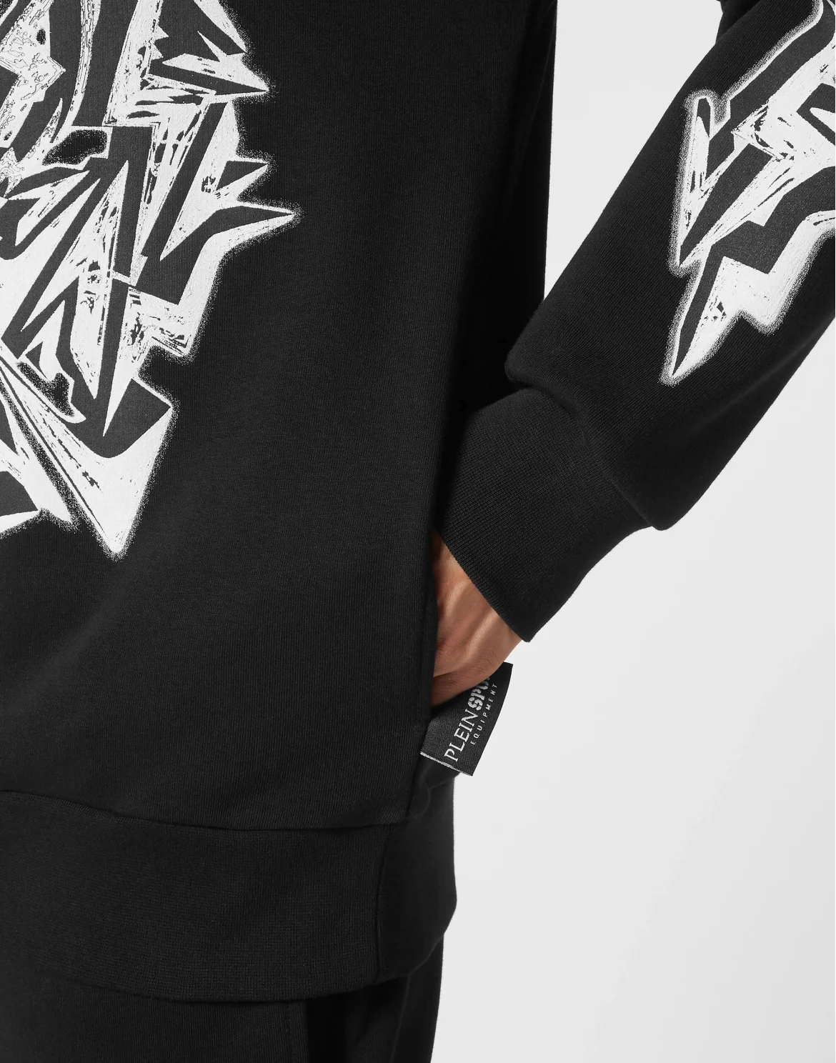 Hoodie Sweatshirt Thunder Tiger, цвет: Черный
