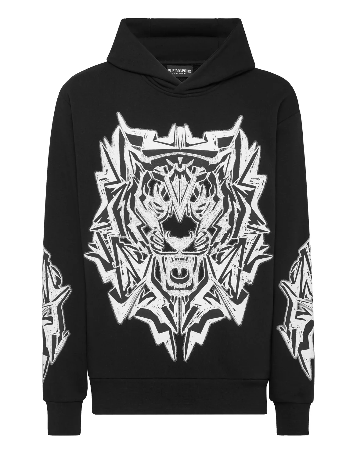 Hoodie Sweatshirt Thunder Tiger, цвет: Черный