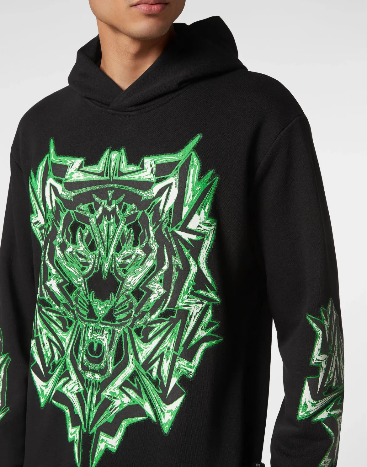 Hoodie Sweatshirt Thunder Tiger, цвет: Зеленый