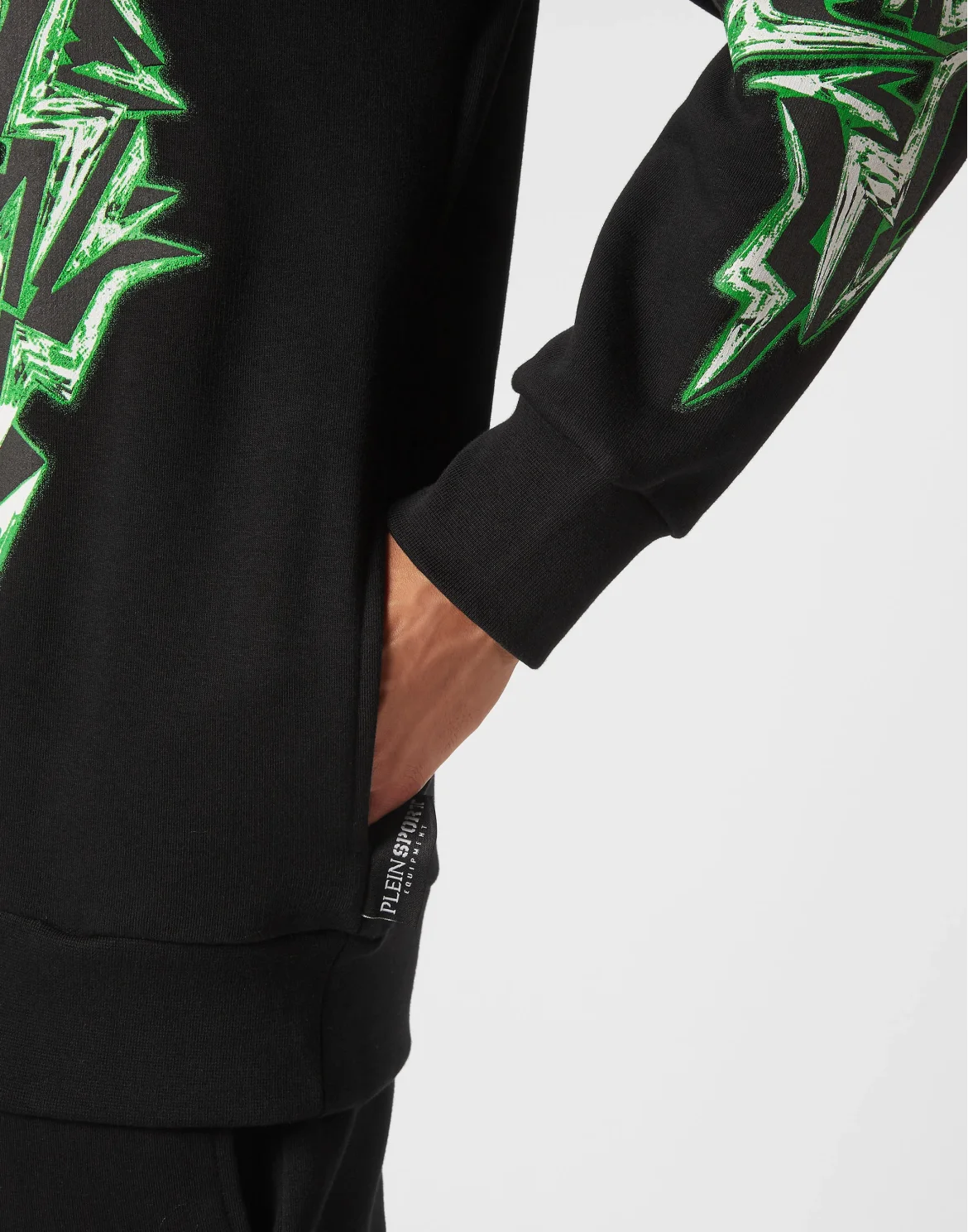 Hoodie Sweatshirt Thunder Tiger, цвет: Зеленый