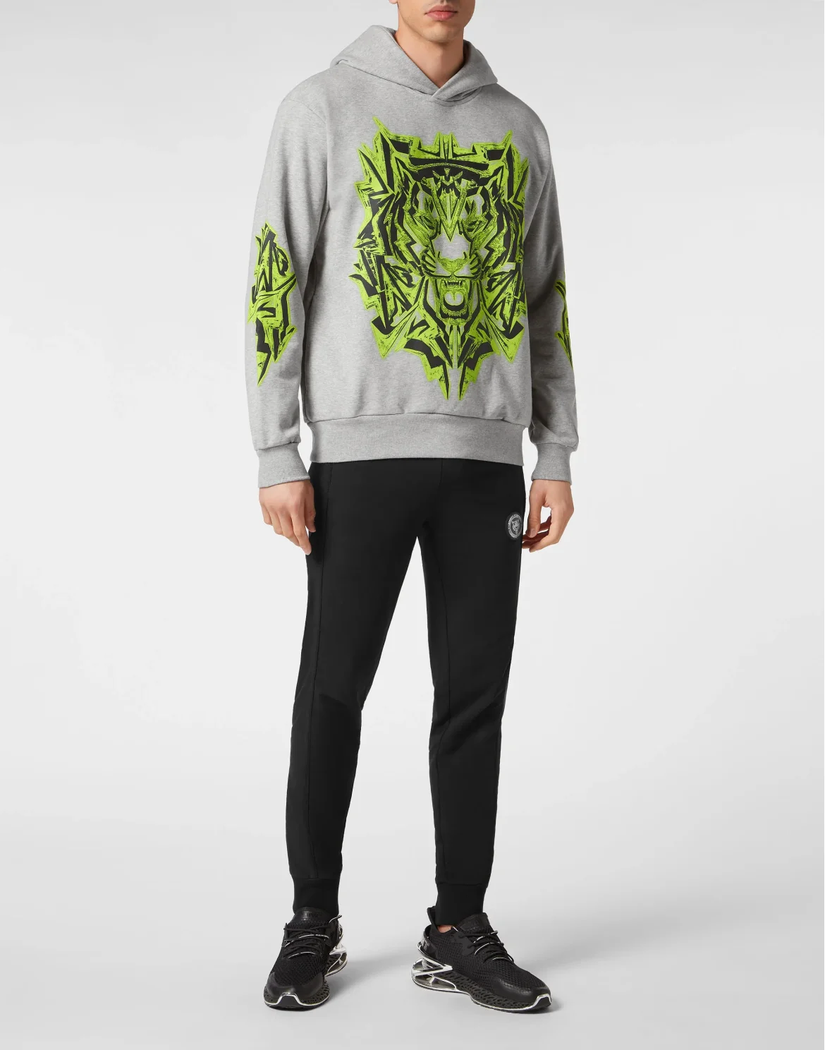 Hoodie Sweatshirt Thunder Tiger, цвет: Серый