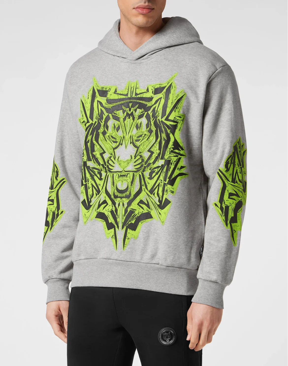 Hoodie Sweatshirt Thunder Tiger, цвет: Серый