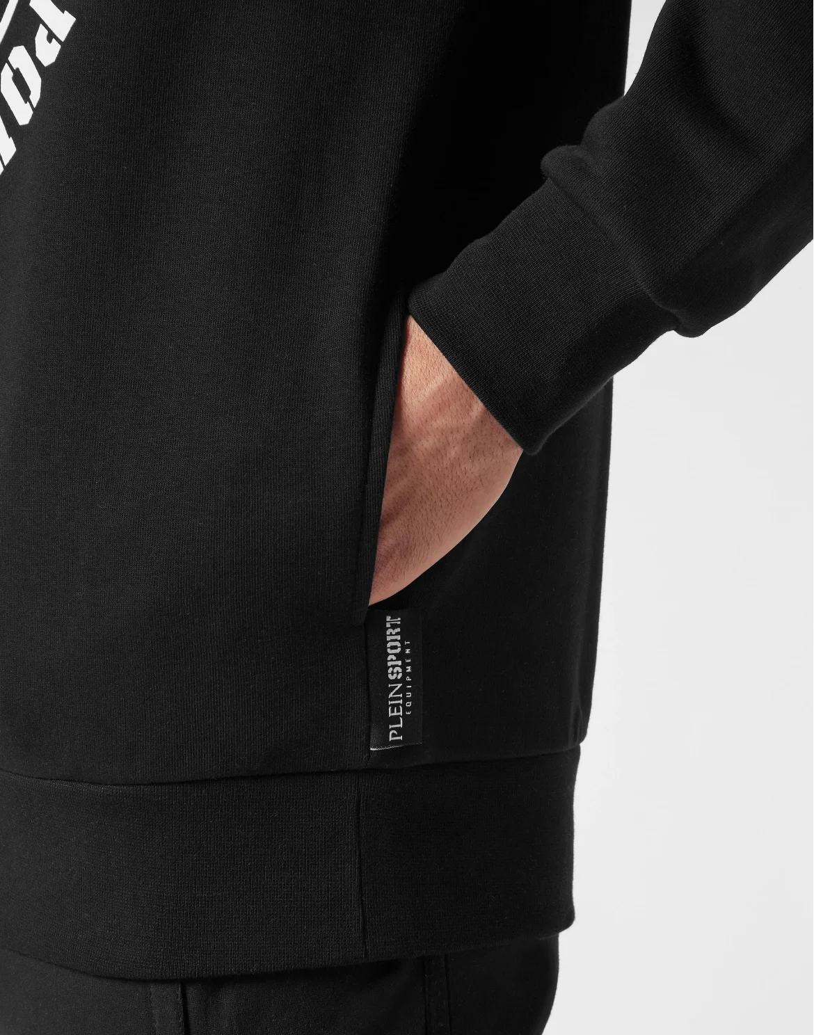 Hoodie Sweatshirt Tiger, цвет: Черный