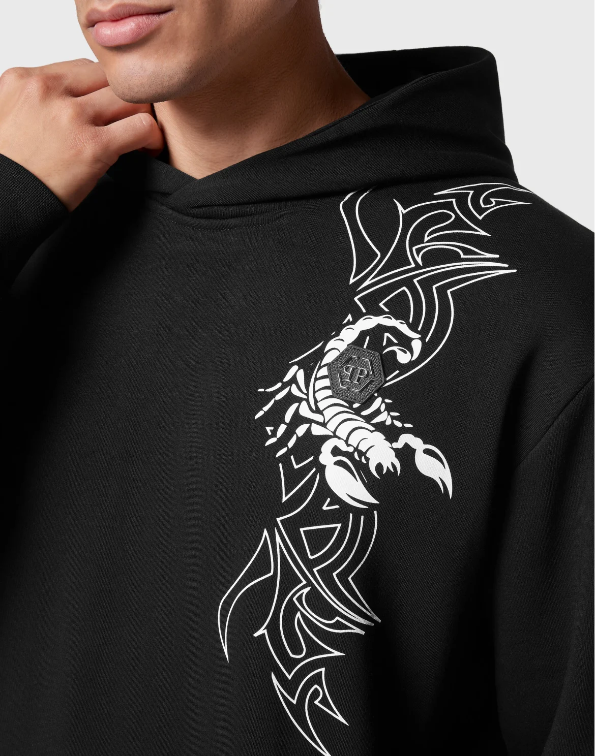 Hoodie Sweatshirt Scorpion, цвет: Черный