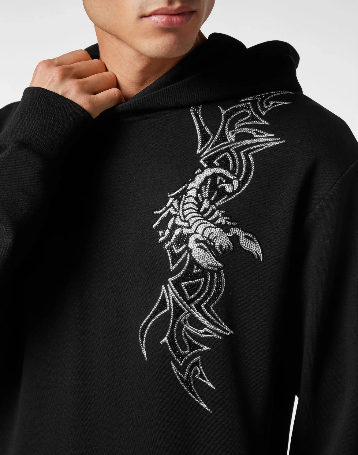 Hoodie Sweatshirt Scorpion, цвет: Черный