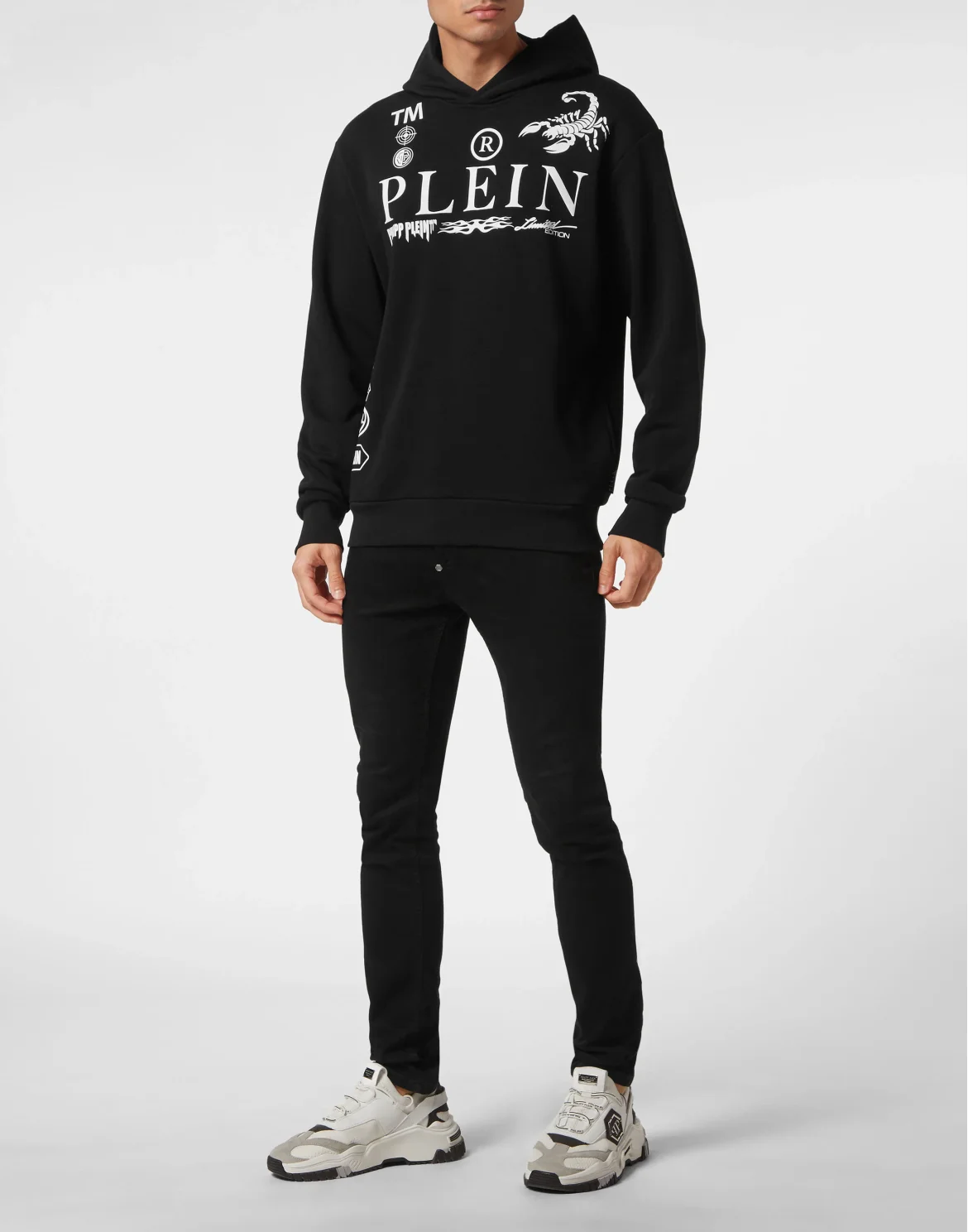 Hoodie Sweatshirt Logos, цвет: Черный