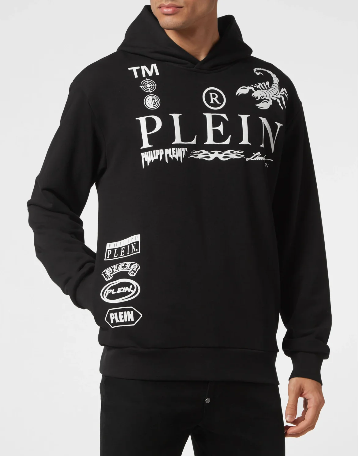 Hoodie Sweatshirt Logos, цвет: Черный