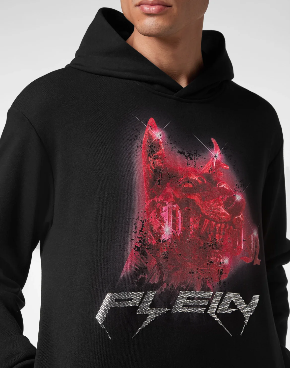 Hoodie Sweatshirt Dog, цвет: Черный
