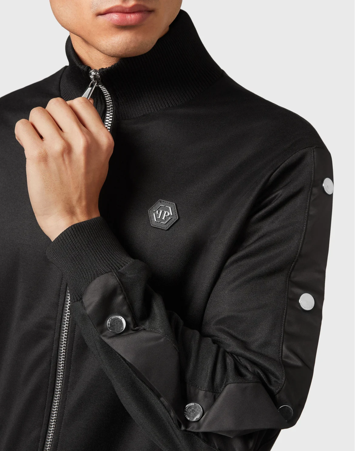 Jogging Zipped Jacket Skull&Bones, цвет: Черный
