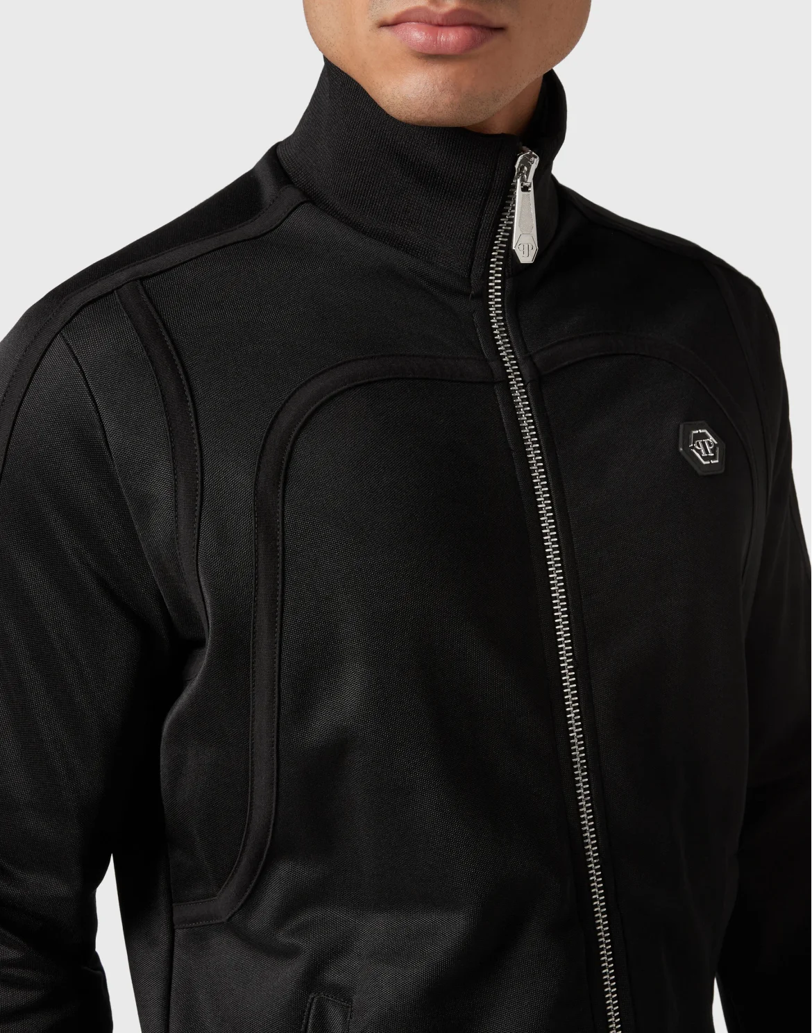 Jogging Zipped Jacket Skull&Bones, цвет: Черный