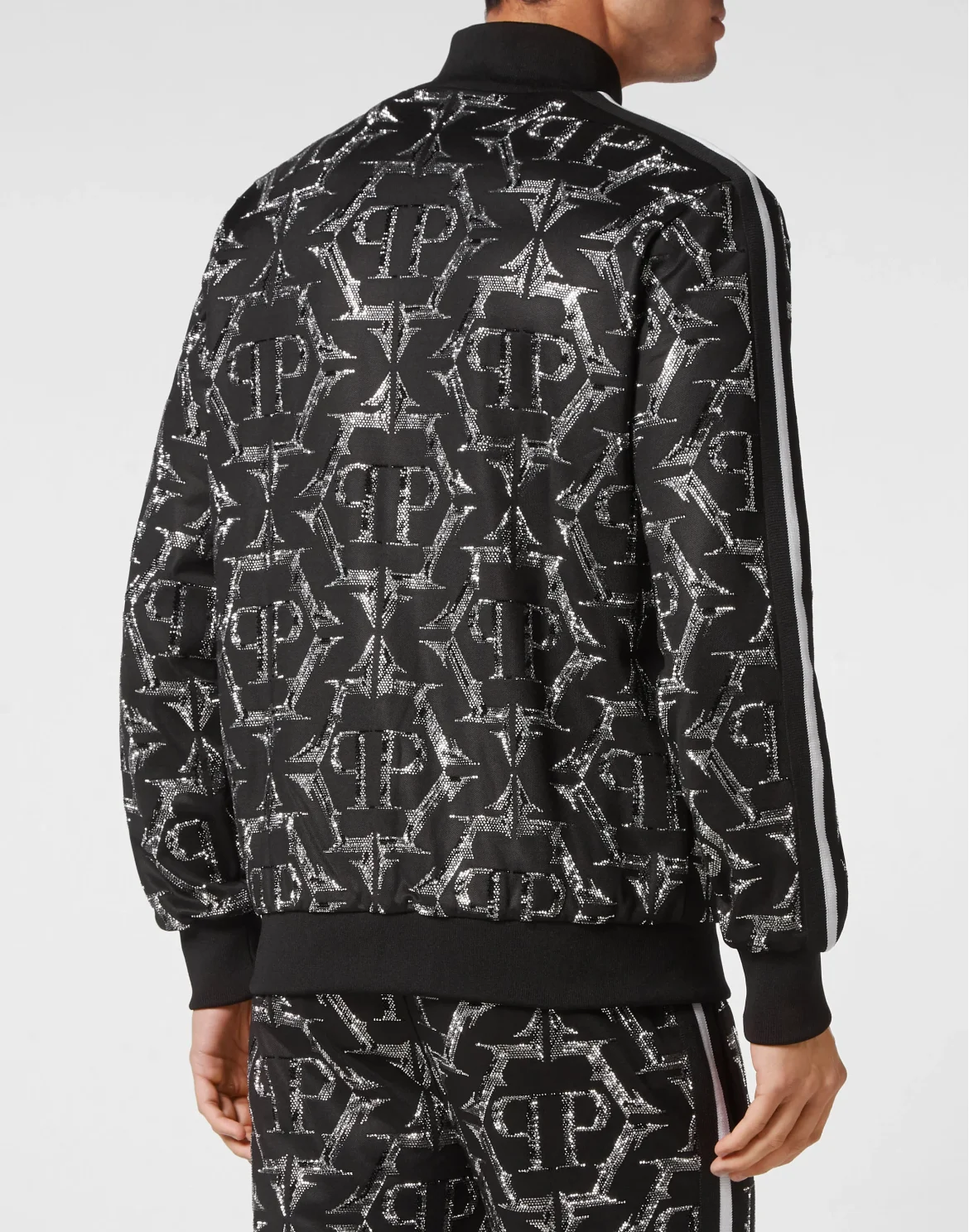 Jogging Zipped Jacket Chrome, цвет: Черный