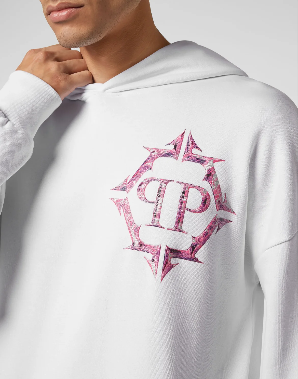 Hoodie sweatshirt Chrome, цвет: Белый
