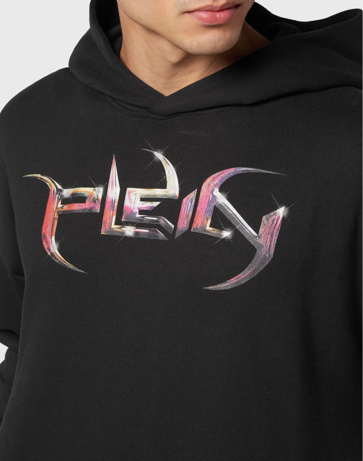 Hoodie sweatshirt Lettering, цвет: Черный