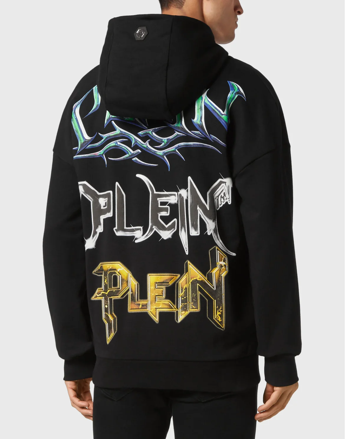 Hoodie sweatshirt Lettering, цвет: Черный