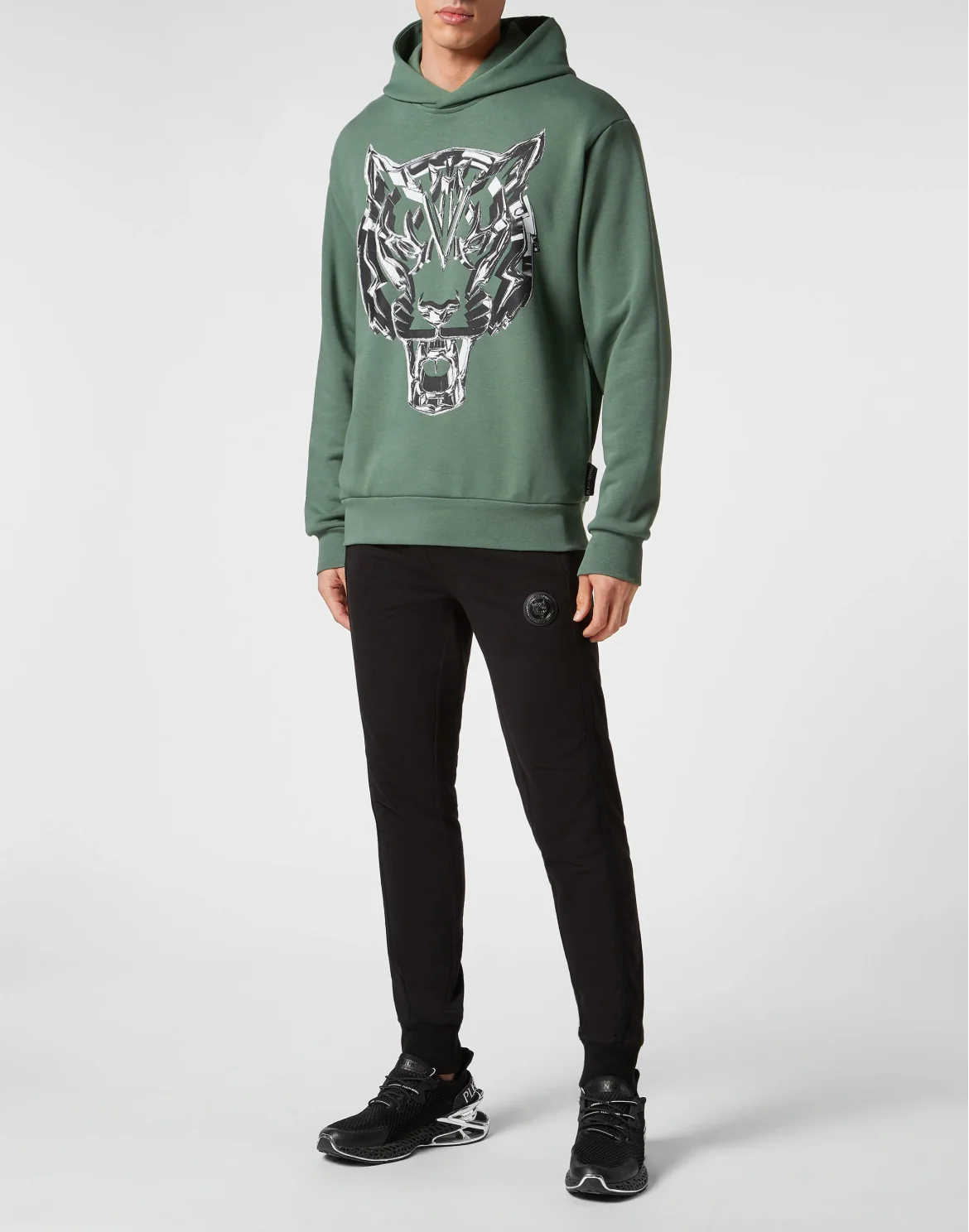 Hoodie Sweatshirt Chrome Tiger, цвет: Камуфляж