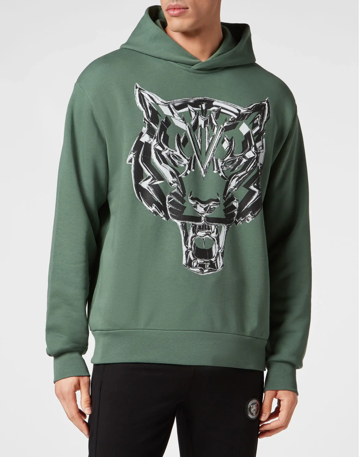 Hoodie Sweatshirt Chrome Tiger, цвет: Камуфляж