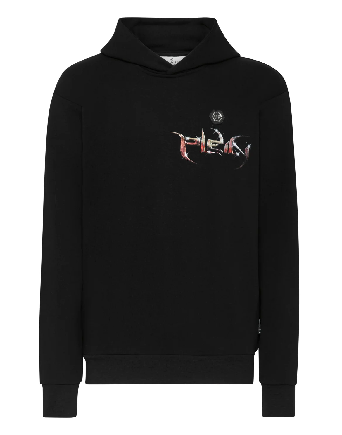 Hoodie Sweatshirt Lettering, цвет: Черный