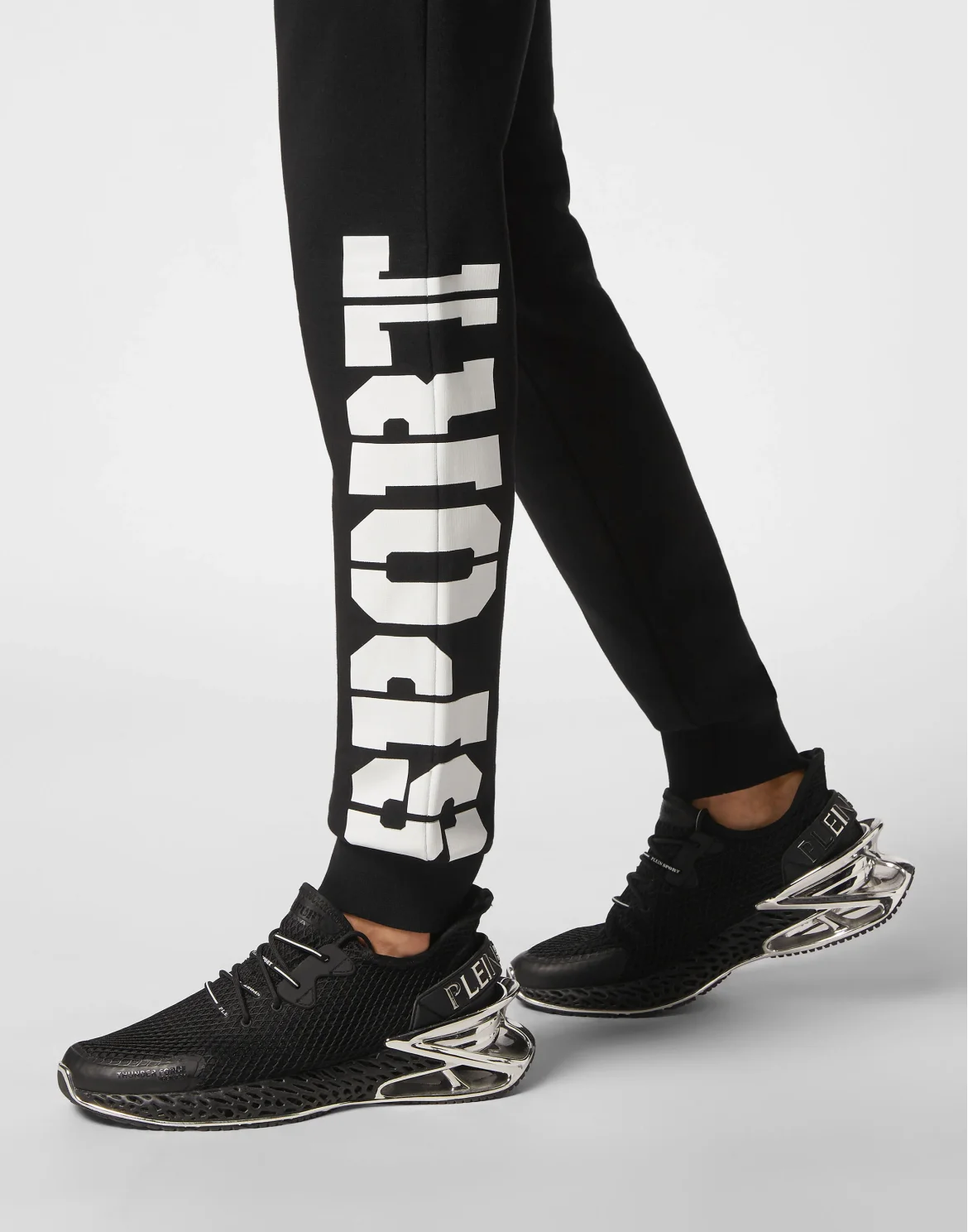 Jogging Tracksuit: Hoodie Sweatjacket/Trousers, цвет: Черный