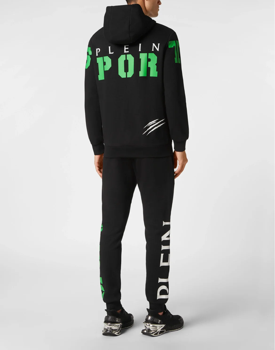 Jogging Tracksuit: Hoodie Sweatjacket/Trousers, цвет: Зеленый