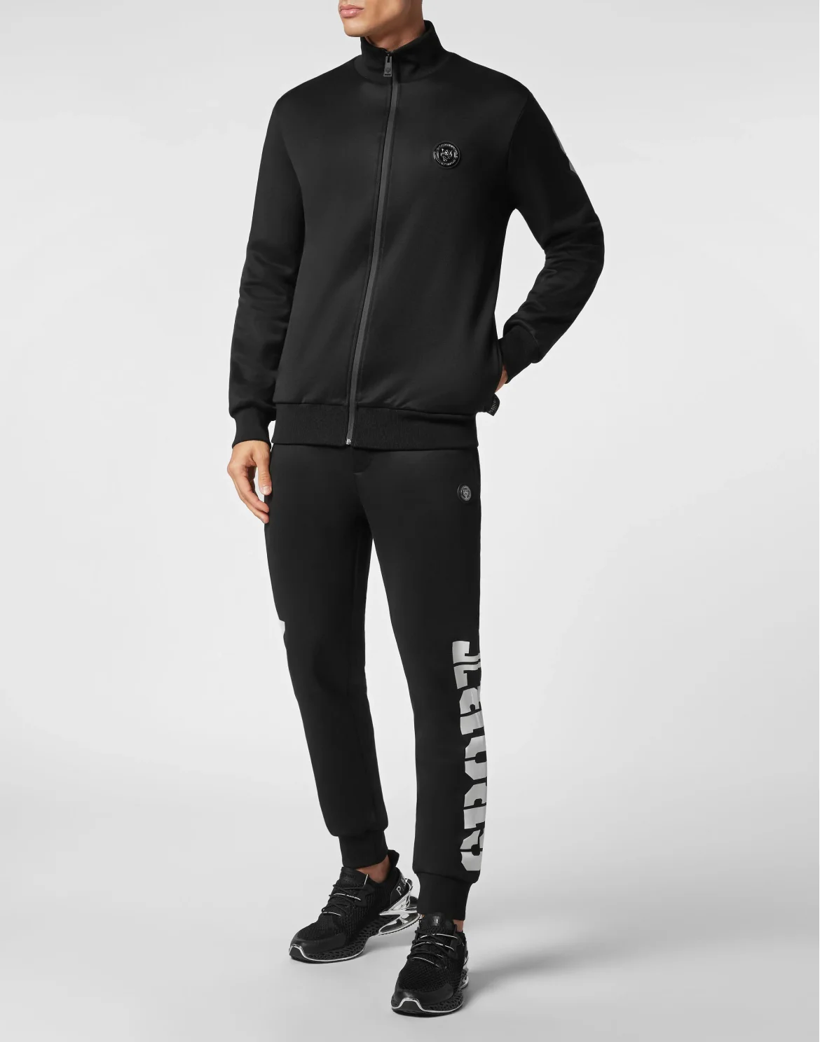 Jogging Tracksuit: Top/Trousers, цвет: Черный
