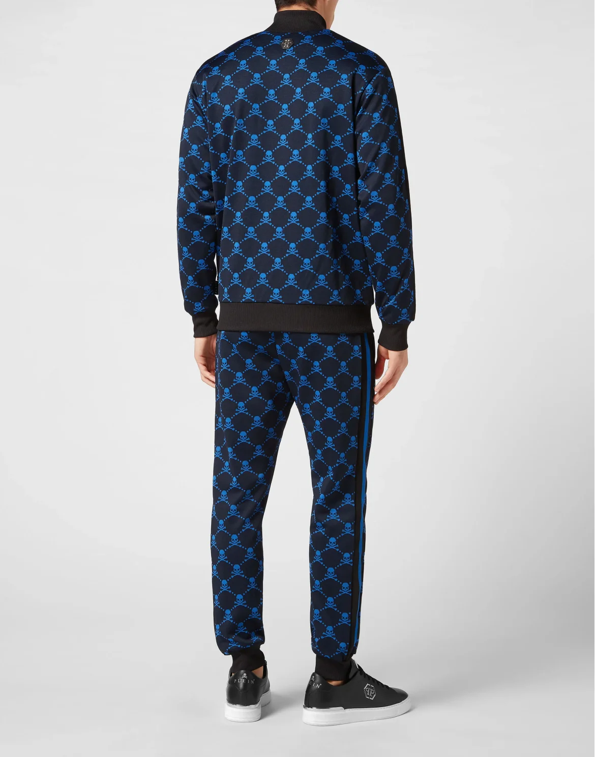 Jacquard & Jersey Jogging Tracksuit: Top/Trousers Skull&Bones, цвет: Синий