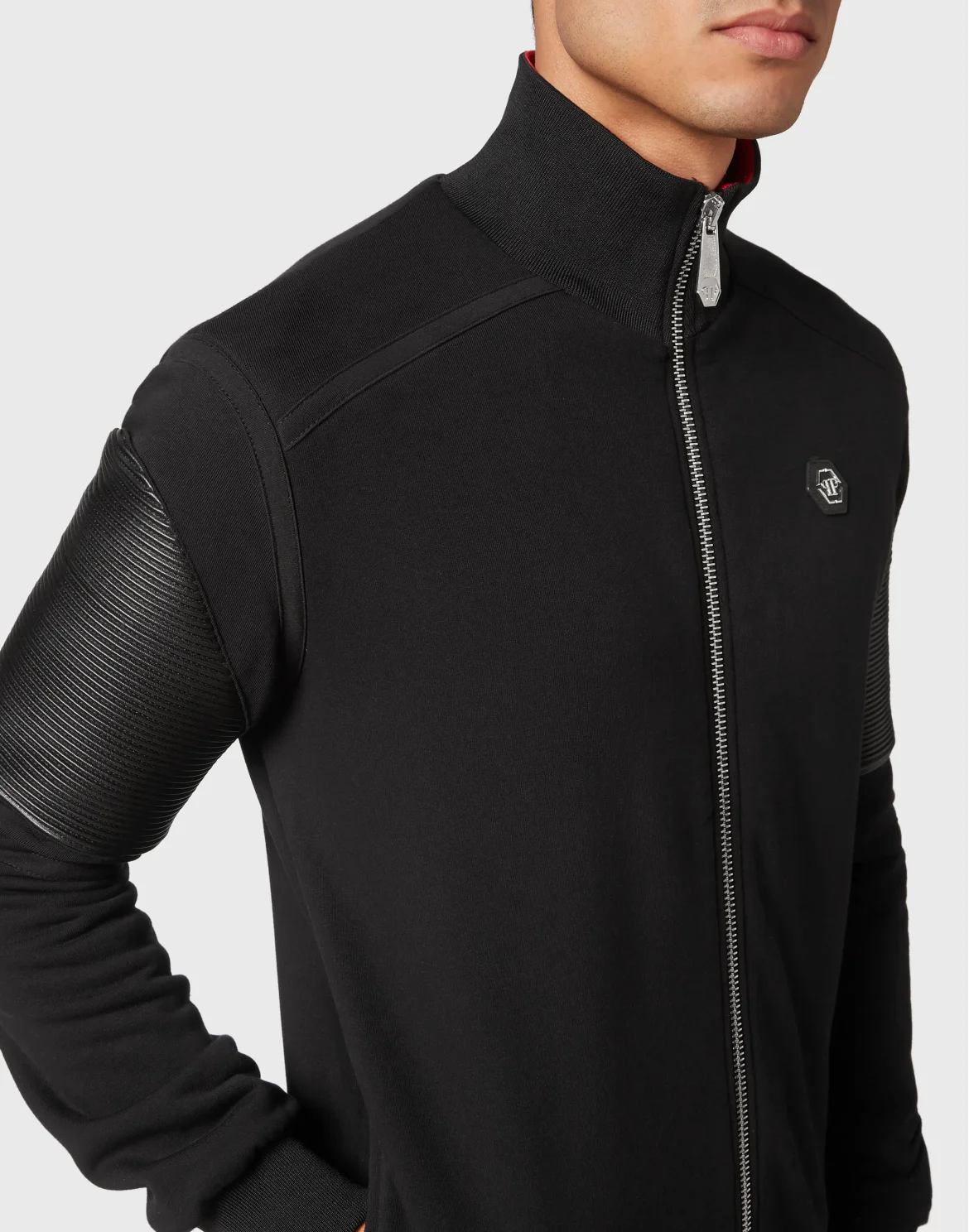 Jogging Tracksuit: Top/Trousers Constructed, цвет: Черный