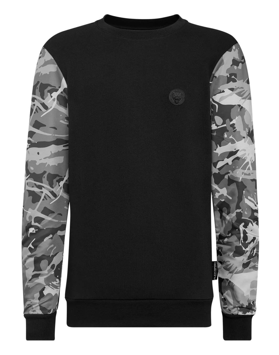 Sweatshirt LS Camouflage, цвет: Черный