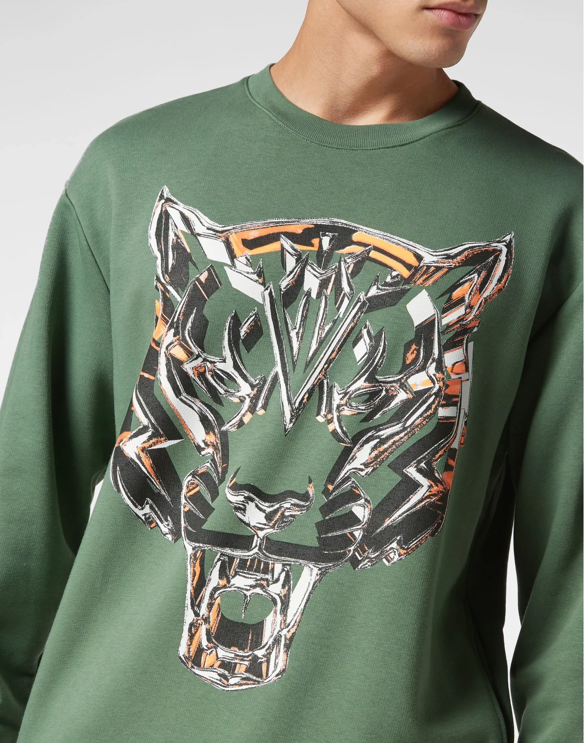 Sweatshirt LS Chrome Tiger, цвет: Камуфляж