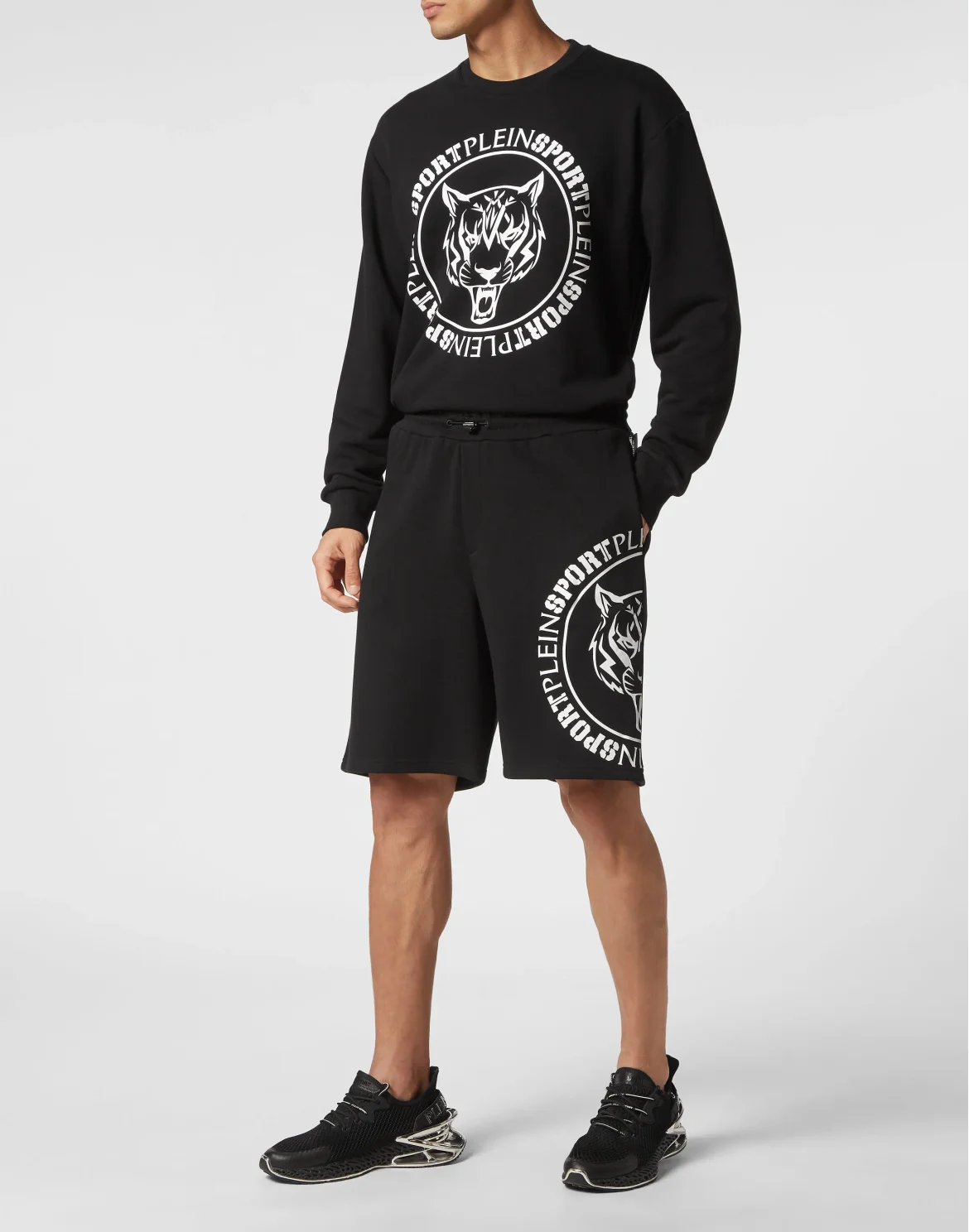 Jogging Shorts Tiger, цвет: Черный