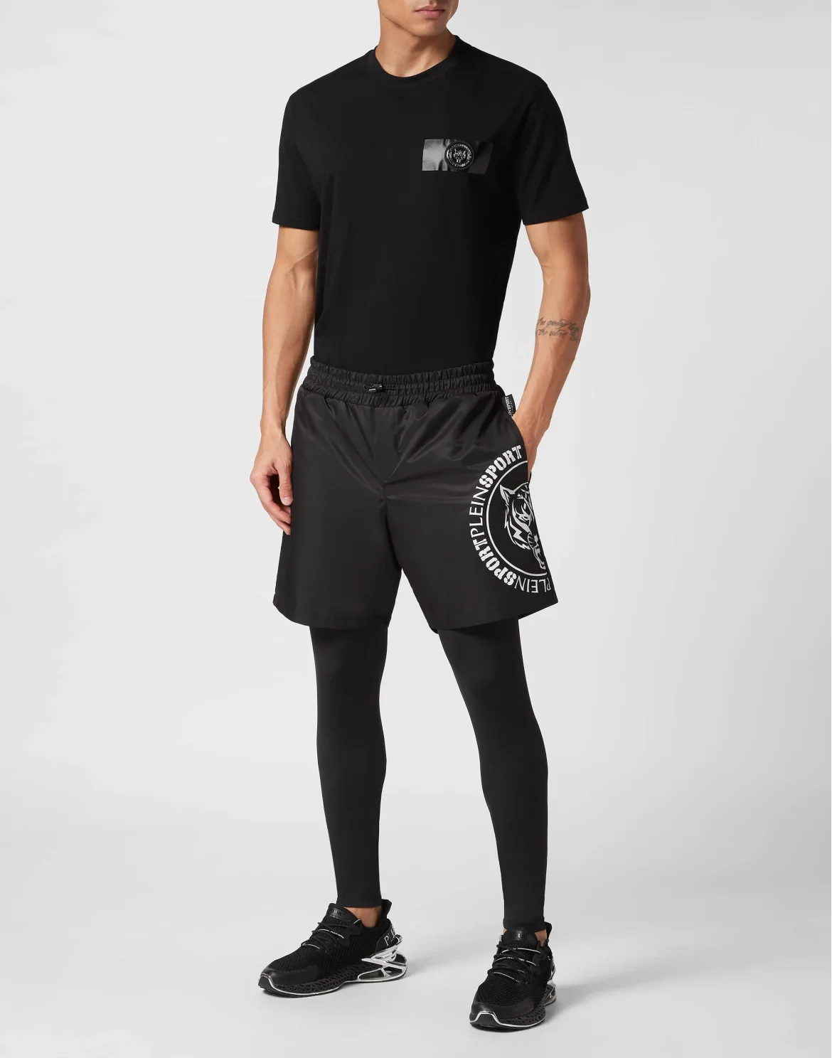 Running Pants Tiger, цвет: Черный