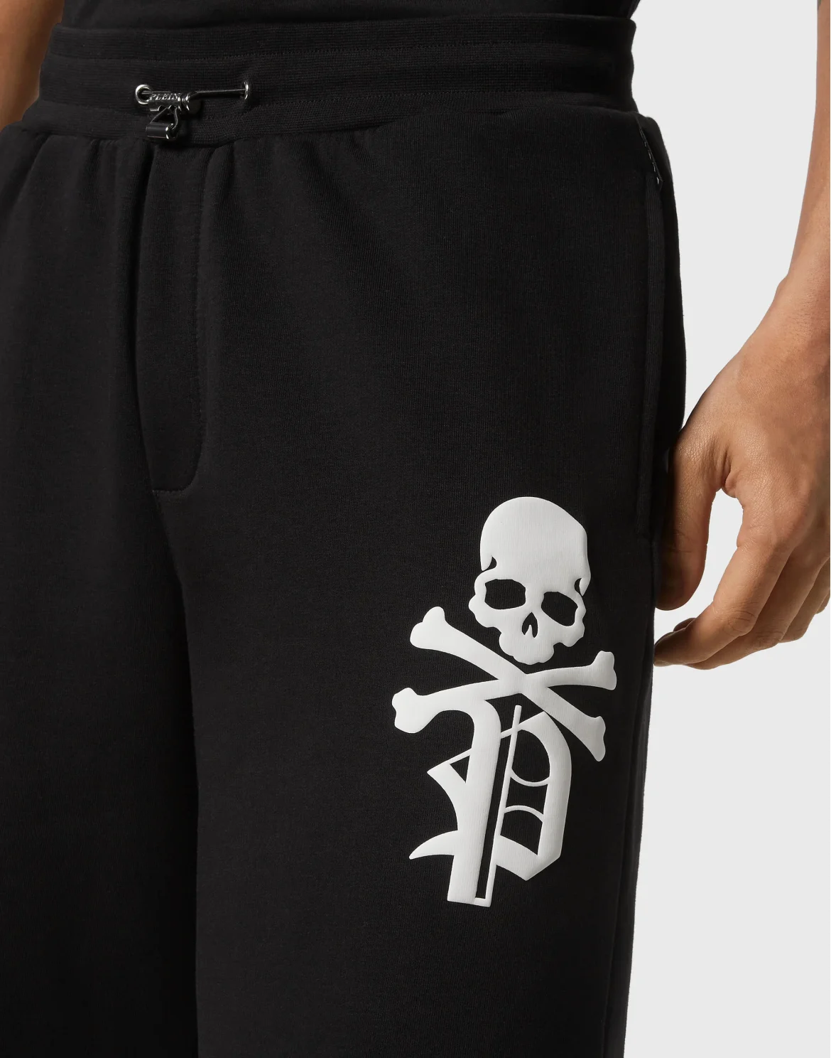 Jogging Shorts Gothic Plein, цвет: Черный