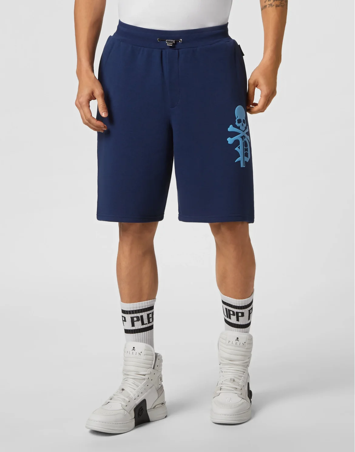 Jogging Shorts Gothic Plein, цвет: Синий