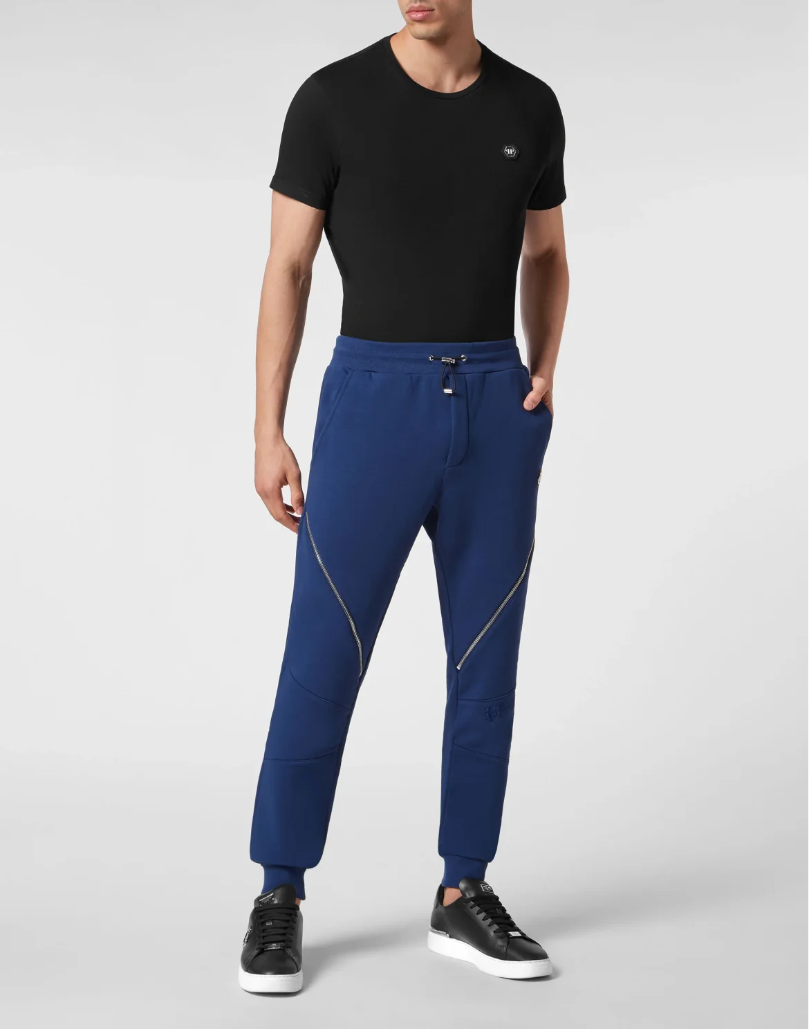 Jogging Trousers Constructed, цвет: Синий