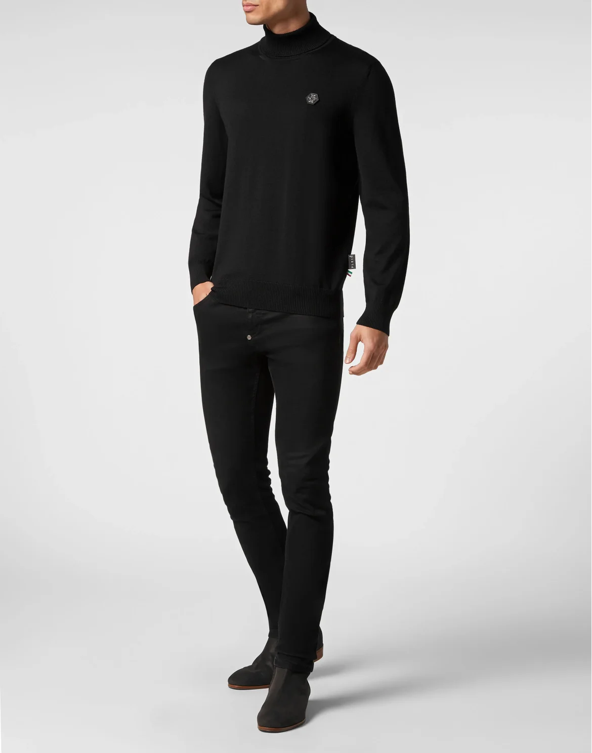 Turtleneck LS, цвет: Черный