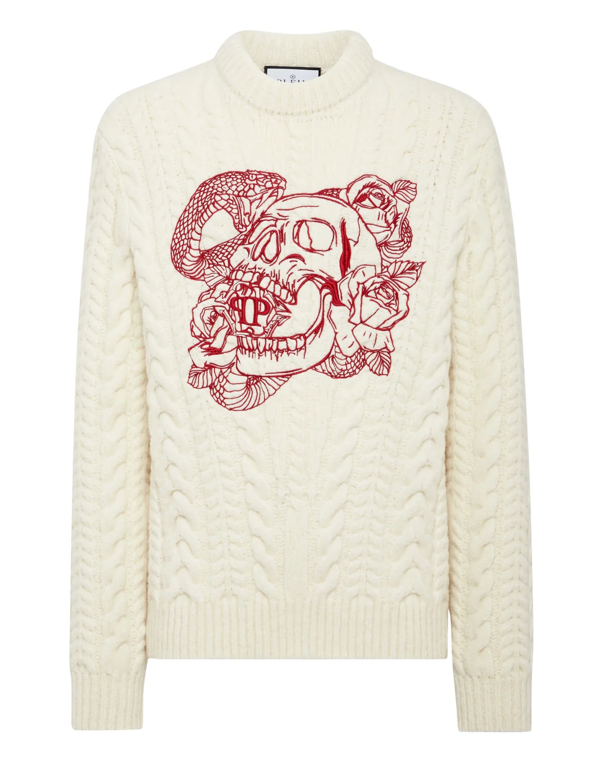 Wool Sweater Skull, цвет: Белый