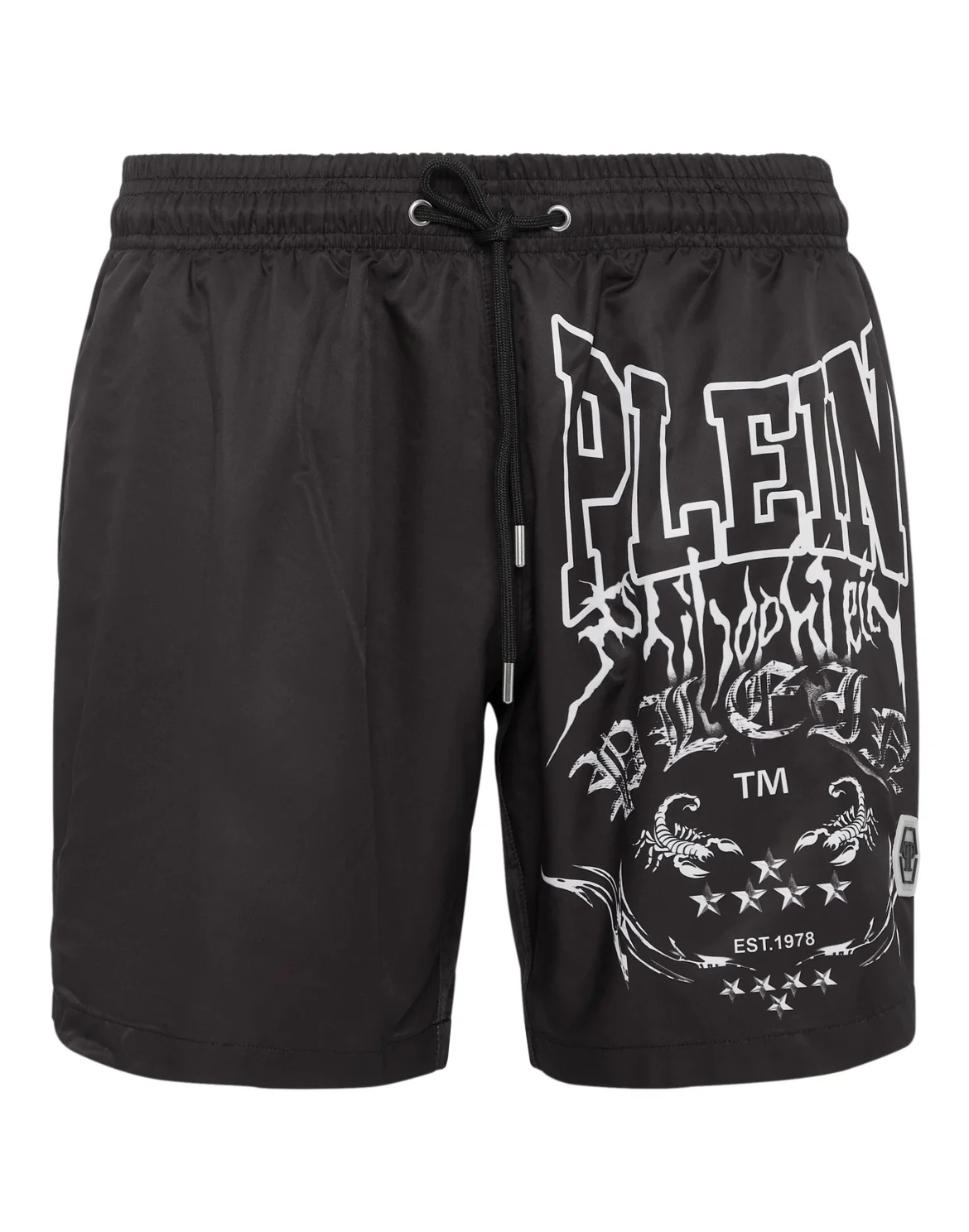 Swim-Trunks Gothic Plein, цвет: Черный