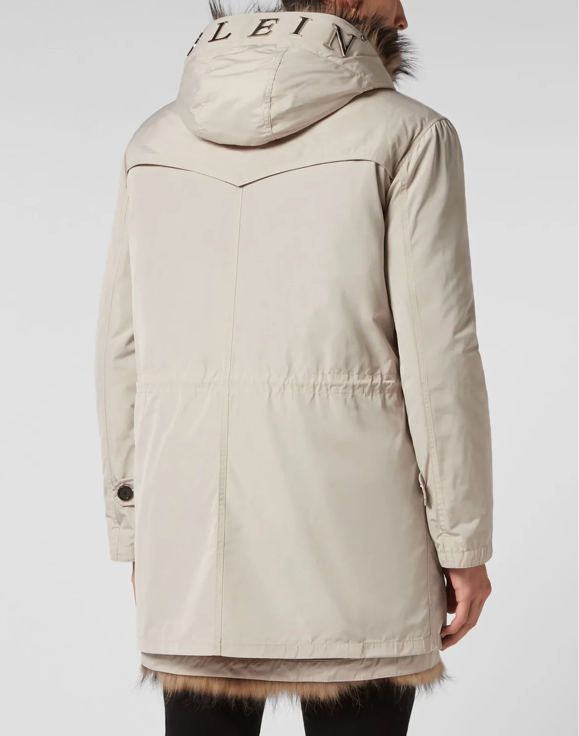 Classic Parka with Fur, цвет: Бежевый