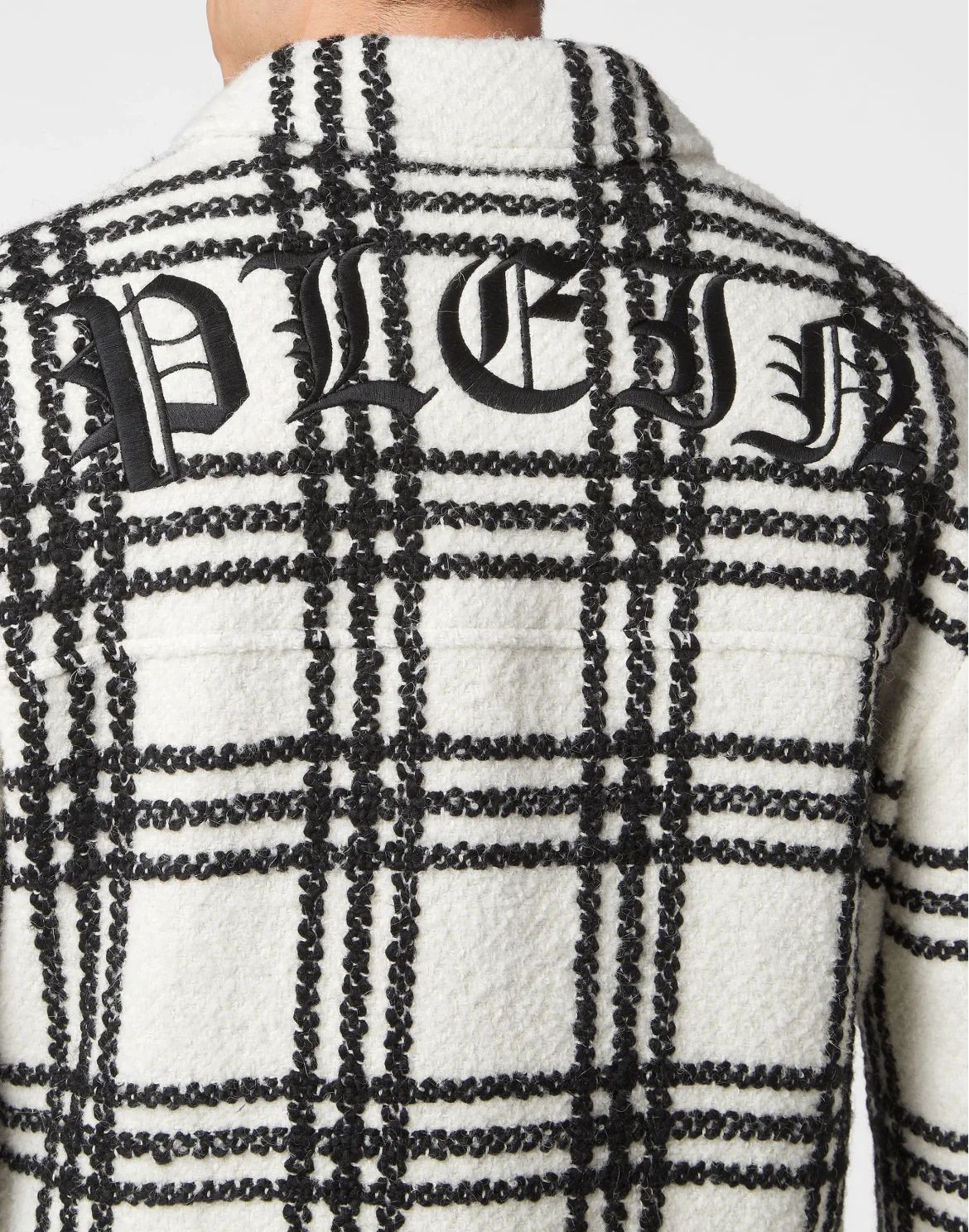 Alpaca Wool Bomber Gothic Plein, цвет: Белый