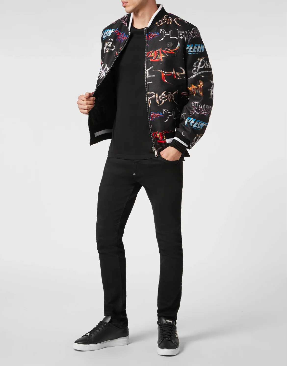 Bomber Lettering, цвет: Черный