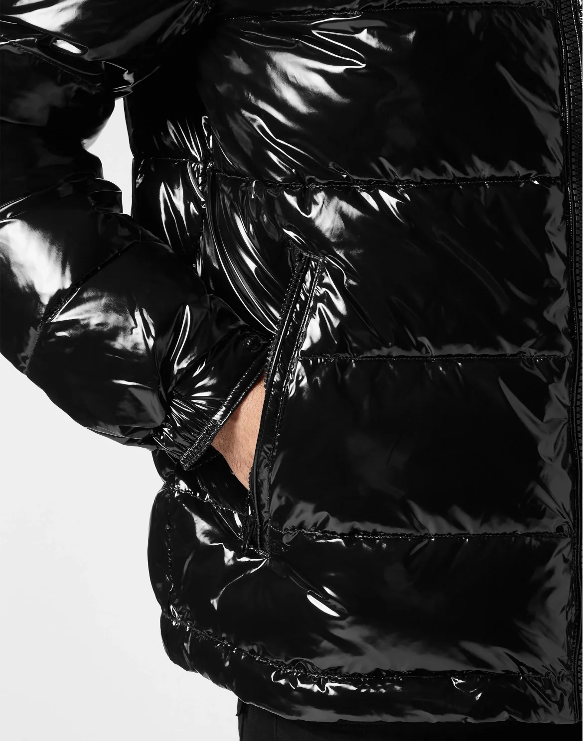 Oversize Jacket Hexagon, цвет: Черный