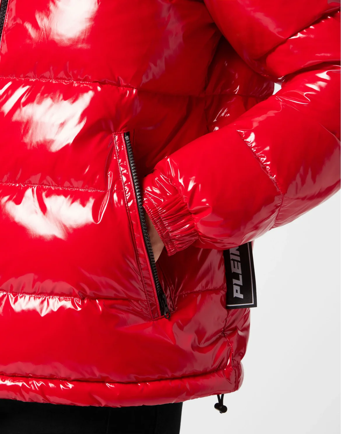 Oversize Jacket Hexagon, цвет: Красный