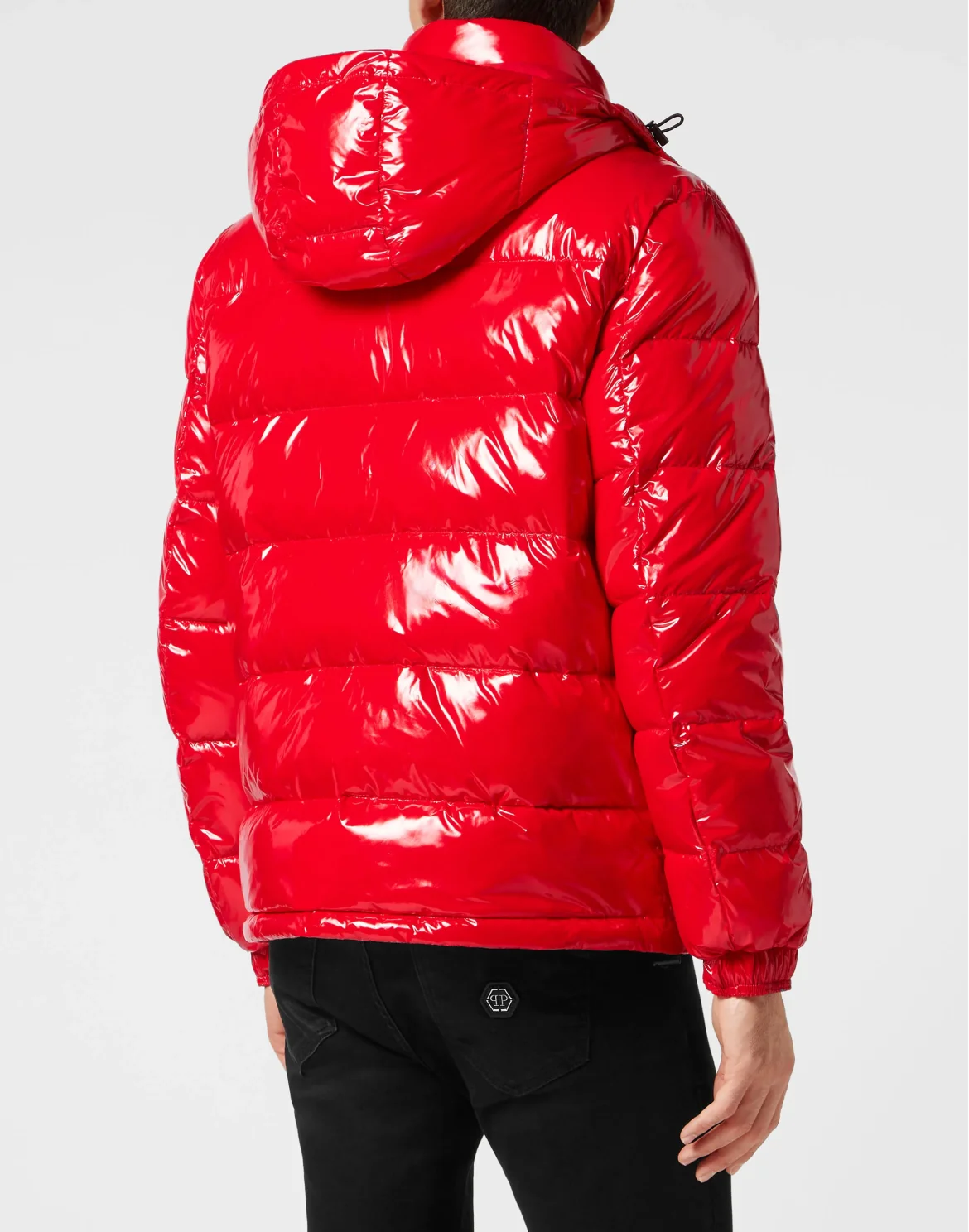 Oversize Jacket Hexagon, цвет: Красный